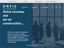 Tablet Screenshot of orfisbti.com